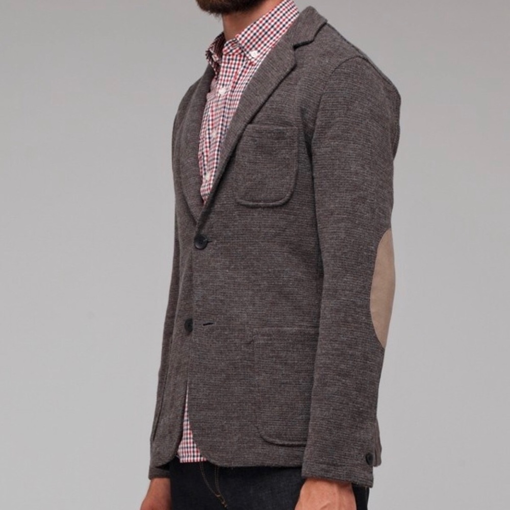 Shades of Grey Knit three button blazer